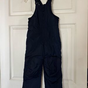 Lands' End Kids Dark Blue Snow Bibs